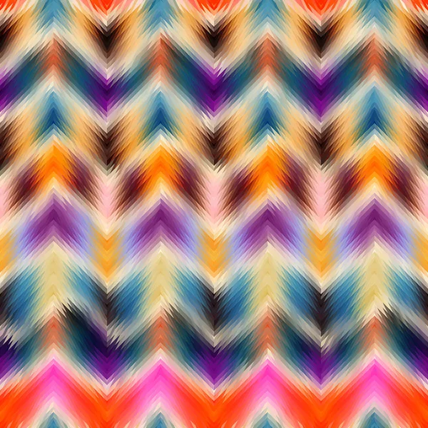 Padrão Vetorial Sem Emenda Blur Desfocado Chevron Padrão Baixo Estilo —  Vetores de Stock