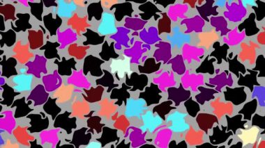 Psikedelik hareket arkaplanı