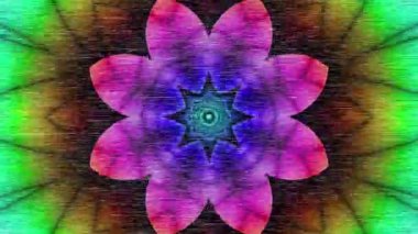 Dönen mandala döngü arkaplanı