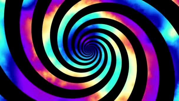 Une spirale sans fin. Images de boucle sans couture.