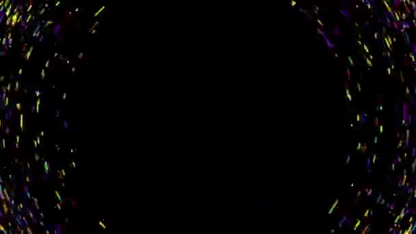 Фон круговой градиентной петли — стоковое видео
