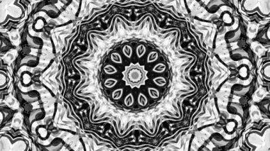 Süslemeli mandala döngü arkaplanı