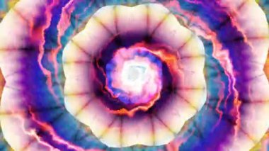 Dönen mandala döngü arkaplanı