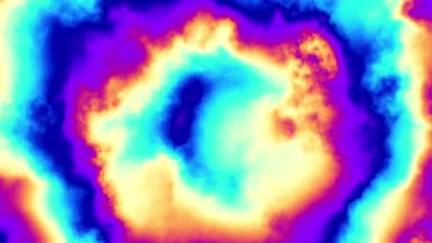 Uma espiral sem fim. Imagens de loop sem costura. — Vídeo de Stock