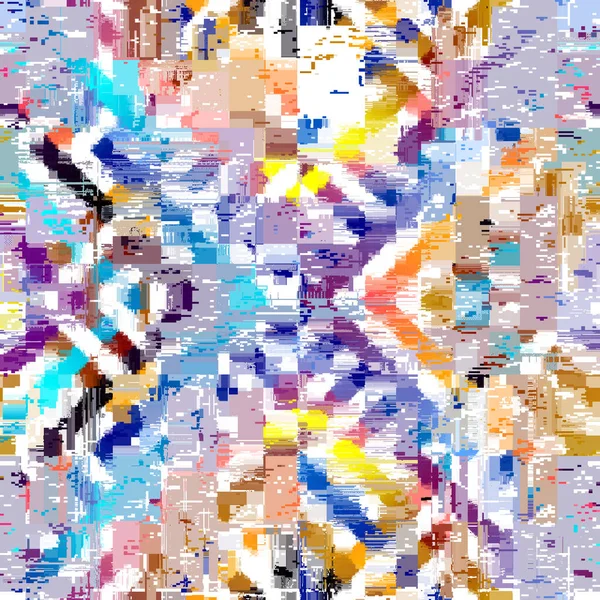 Абстрактний Безшовний Візерунок Імітацією Гранжевої Брудної Текстури Векторне Зображення — стоковий вектор