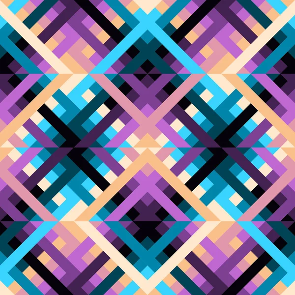アステカの飾り ベクトル画像 シームレスなパターン — ストックベクタ