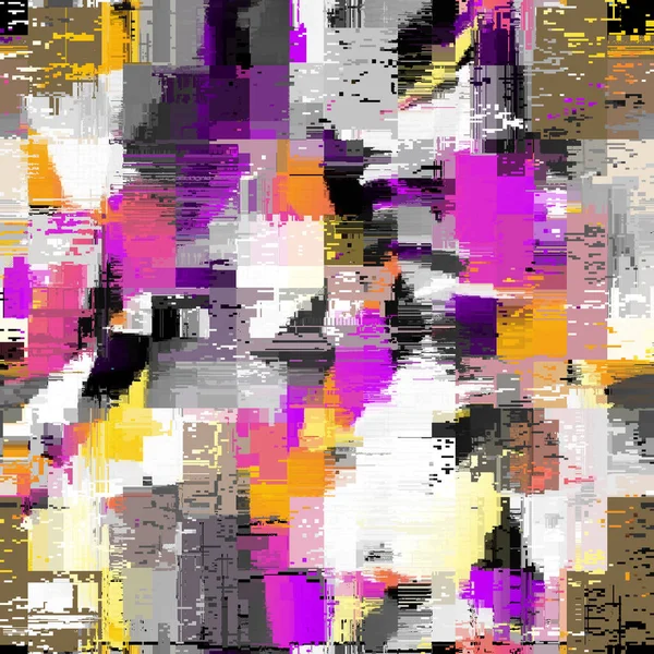 Бесшовный Фон Винтажный Абстрактный Коллаж Стиле Альбомов Векторное Изображение — стоковый вектор