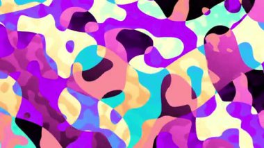 Psikedelik hareket arkaplanı