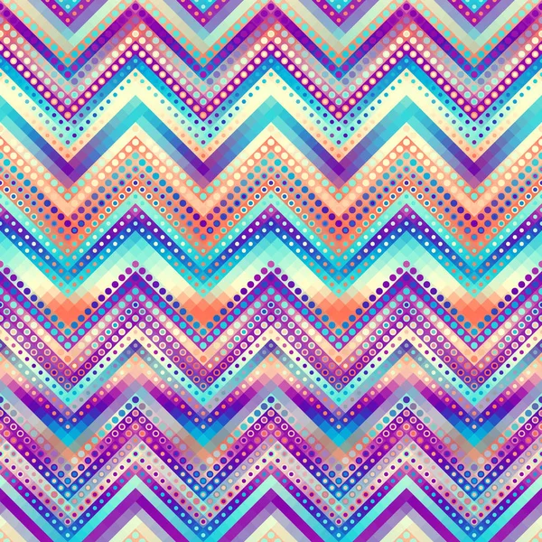 Modèle Vectoriel Sans Couture Modèle Chevron Abstarct Dans Style Poly — Image vectorielle