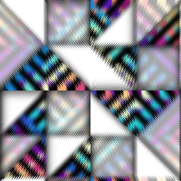 Abstraktes Geometrisches Muster Mit Diagonalen Streifen Vektorbild — Stockvektor