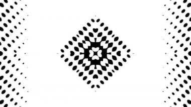 Simetrik soyut psikedelik döngü arkaplanı