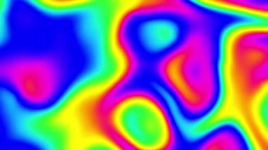 Psikedelik hareket arkaplanı