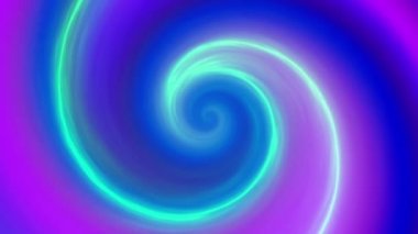 Sonsuz spiral. Kusursuz döngü görüntüsü.