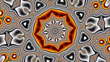 Süslemeli mandala döngü arkaplanı
