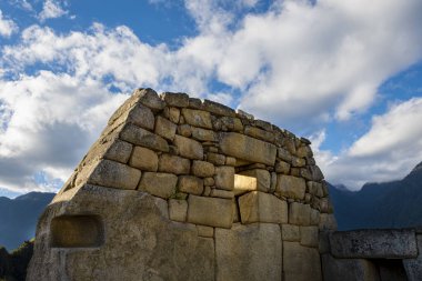 Machu Pichu harabelerinin manzarası, Peru