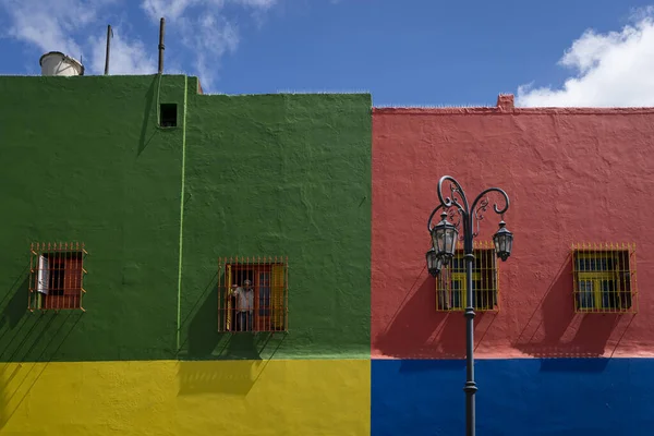 Buenos Aires Argentyna 2019 Kolorowy Obszar Dzielnicy Boca Caminito Ulica — Zdjęcie stockowe