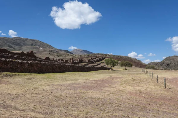 Complejo Arqueológico Pikillaqta Sitio Arqueológico Formado Por Los Restos Una — Foto de Stock