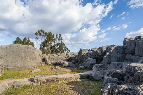 Complejo Arqueológico Qenko Este Lugar Visitado Tour Ciudad —  Fotos de Stock