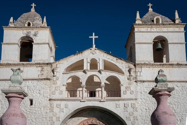 Maca Peru 2019 Ein Blick Auf Macas Kirche Ist Eine — Stockfoto
