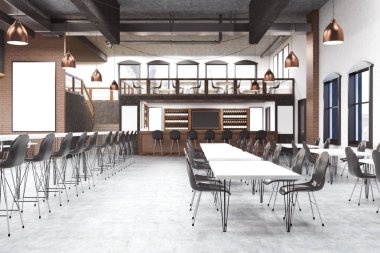 Kara tahta ile Bar iç