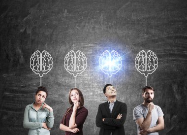 İş arkadaşlarından oluşan ekip çalışması grubu