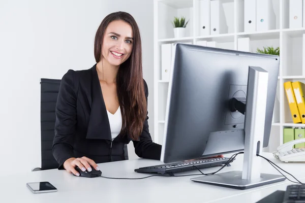 Portrait of successful business lady — Stock Photo, Image