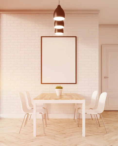 Modern matsal i lägenhet — Stockfoto