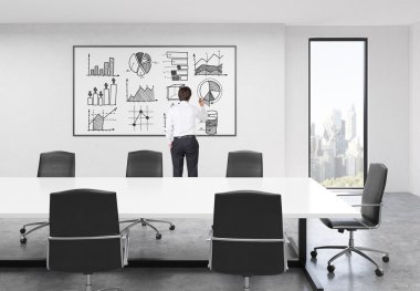 İş koçu toplantıya hazırlanıyor