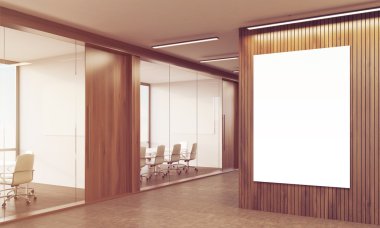 Güneşli coworking iç