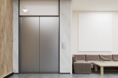 Ofis bekleme yeri önden görünümü