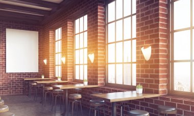 Yan Görünüm çubuğu poster ve büyük pencereler ile