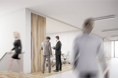 Girme Office bir sürü insan ile adam