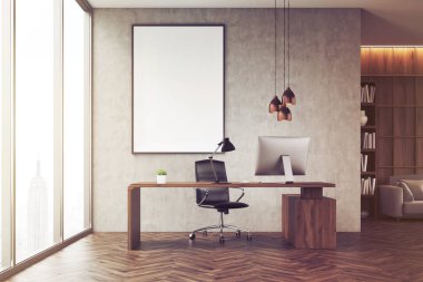 Kitaplık, CEO Office'le tonda