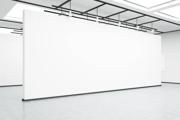 Empty exhibition hall wall — Stock Photo, Image