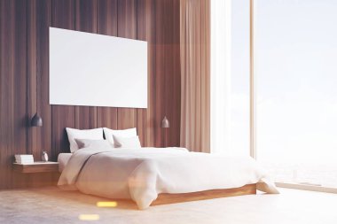 Bir Çift Kişilik Yatak, tonda yan görünüm