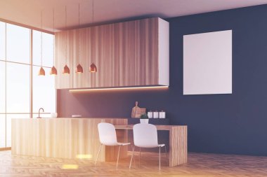 Mermer mutfak iç posteri ile