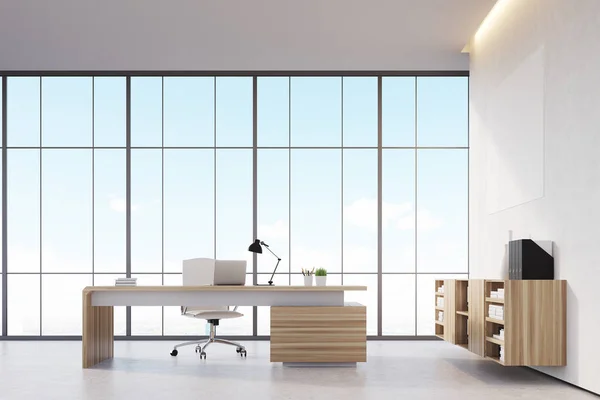 office with panoramic window