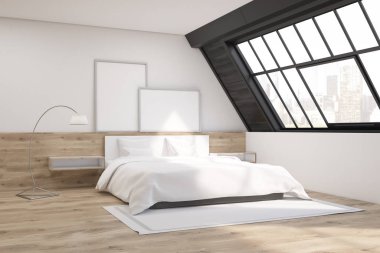 Çift yatak odası ve halı