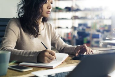 Ciddi Asya muhasebeci