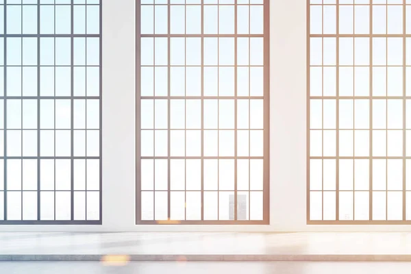 Empty loft room, toned — Stock Photo, Image