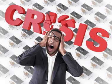 Stresli Afrikalı-Amerikalı ve kriz