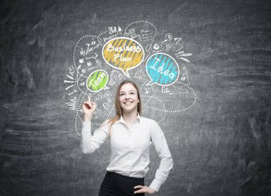 Pozitif kadın iş bahsediyoruz