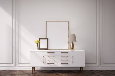 Karanlık bir odada dolap