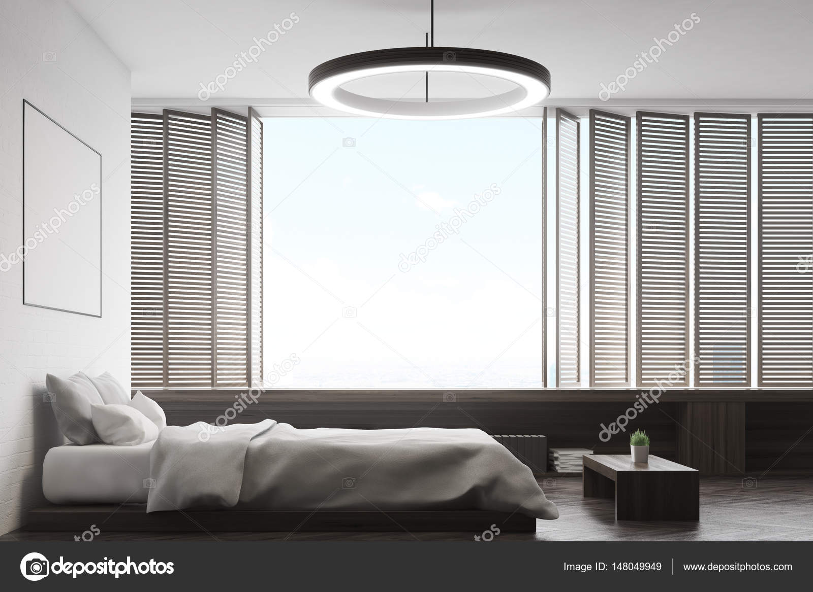 Sovrum med en bänk, sida — stockfotografi © denisismagilov #148049949
