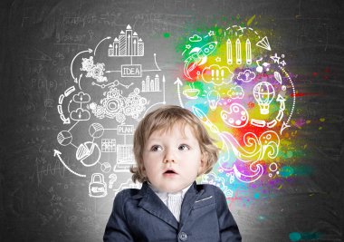 Sürpriz bir bebek ve yaratıcı bir fikir