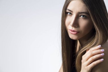 Omuz dokunmak rüya gibi kadın