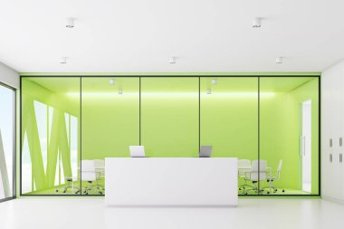 Resepsiyon ve yeşil toplantı salonu