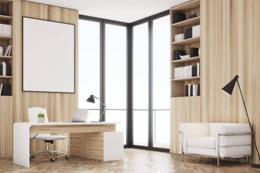 Işık CEO'su ofis, köşe