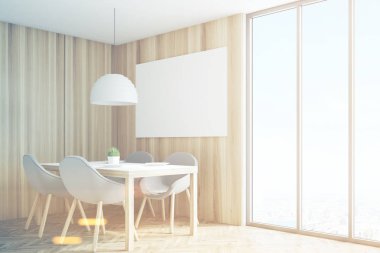 Işık mutfak köşesi posteri ile yan tonda,