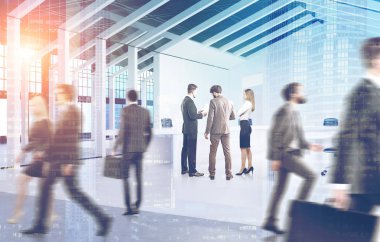 Ev ofis, çerçeveli çift yan